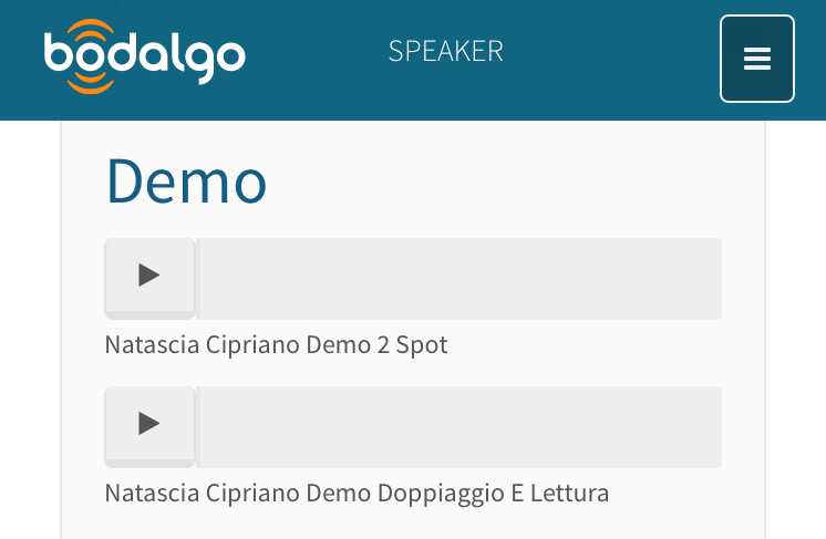 Natascia Cipriano doppiatrice